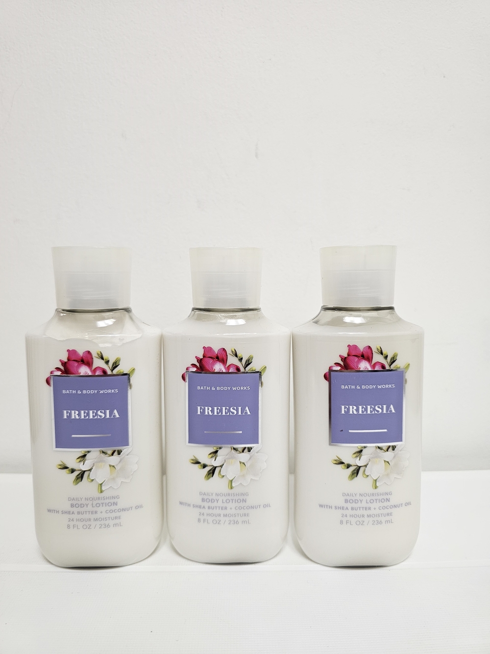 Bath & Body Works Freesia Body Lotion - 3x